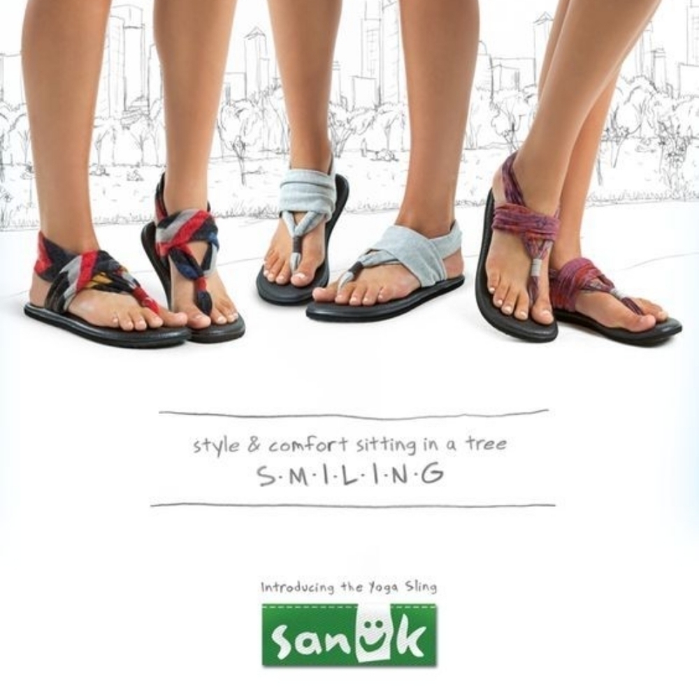 Sanuk Yoga Sling 2 Thong Sandals
